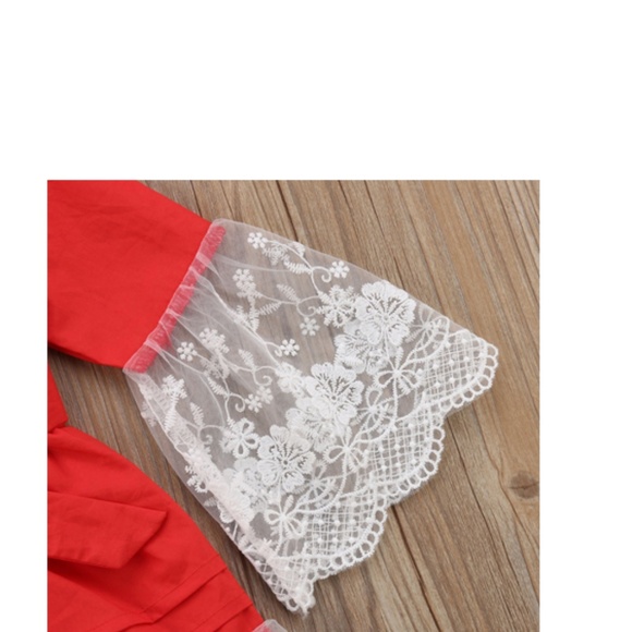 New Baby Girls   Party Lace Dress+ Head Band 3T - Picture 3 of 4